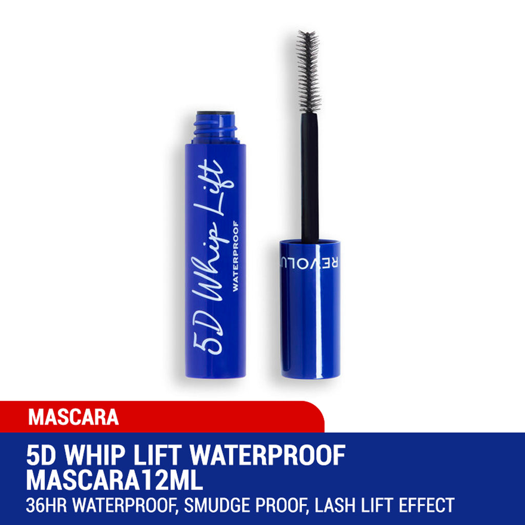 Revolution 5D Whip Lift Waterproof Mascara 12ml