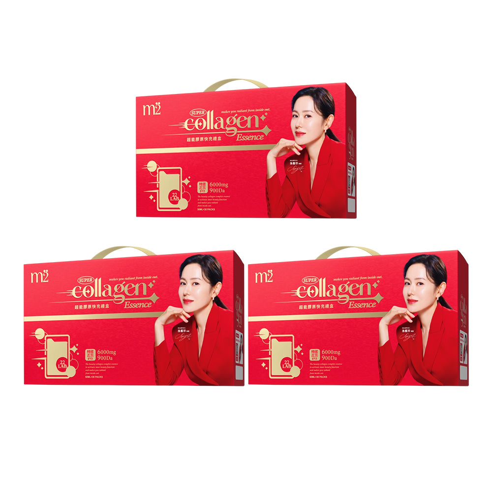 M2 Super Collagen Drink 6000mg 30s x3 Boxes