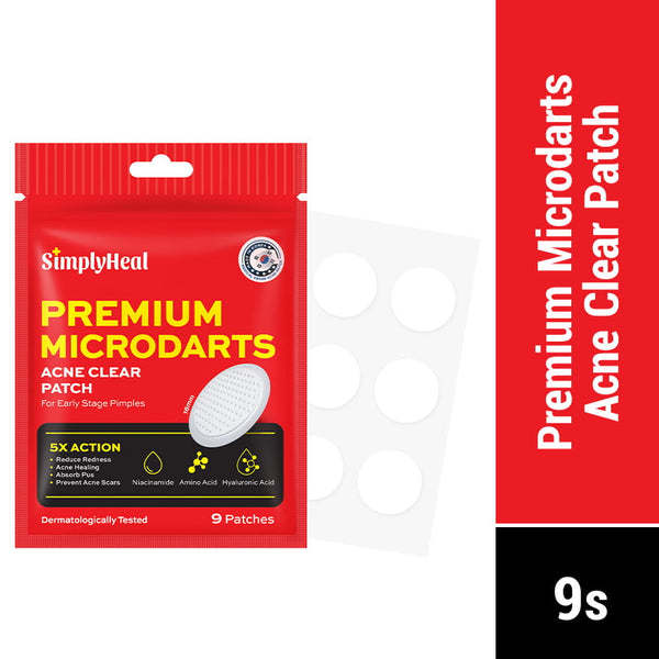 SimplyHeal Premium Microdarts Acne Clear Patch | For Blind & Early-Stage Acne