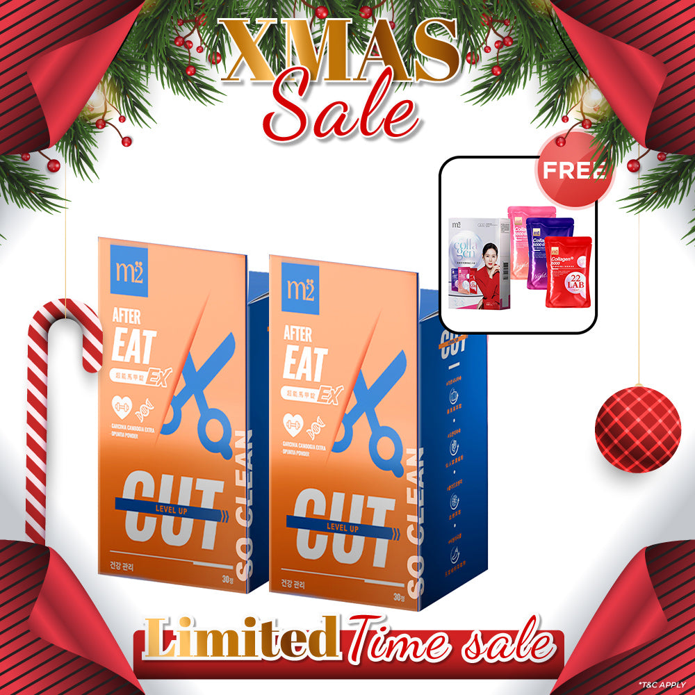 【Bundle of 2】M2 Extreme Firm ABS Ex 30s x 2 Boxes + FREE M2 22Lab Super Collagen Drink Trial Set 3s/set