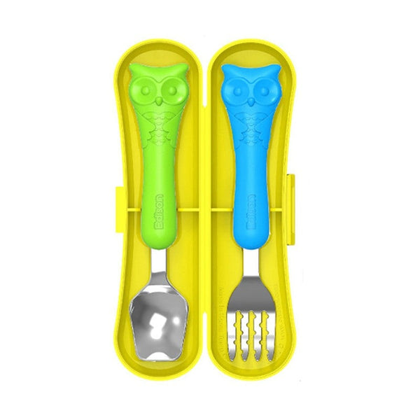 Edison Spoon & Fork Case Set For Baby