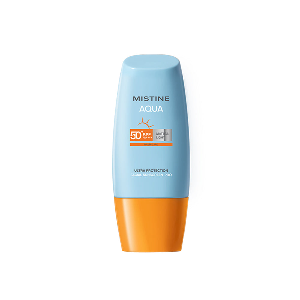Mistine Aqua Base Ultra Protection Matte & Light Facial Sunscreen Pro SPF50 PA ++++ 40ml