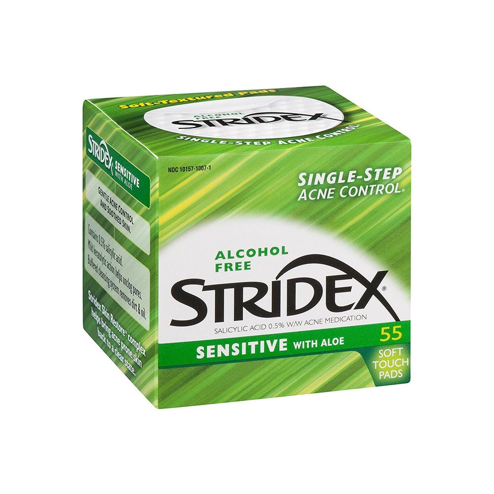 Stridex Acne Control Pads with Salicylic Acid (Sensitive) 55s