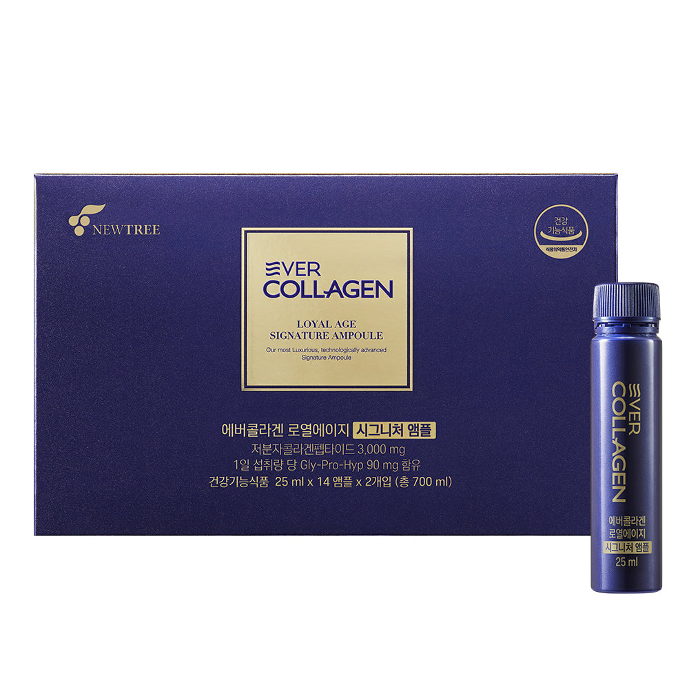 Ever Collagen Loyal Age Signature Ampoule 25ml x 14 Bottles (14 DAYS)