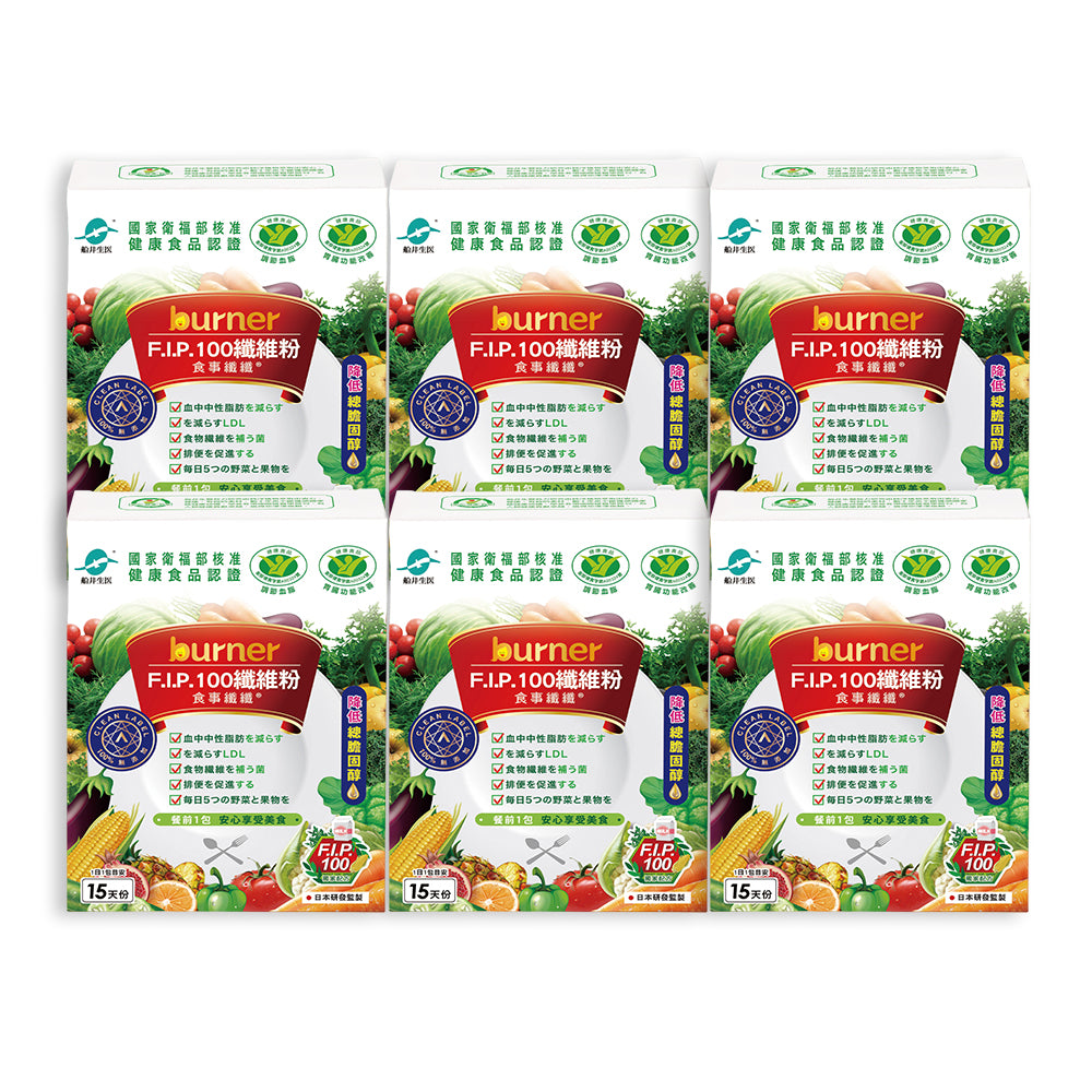 Funcare Burner F.I.P100 Fiber Powder 7g 15s x 6 Boxes