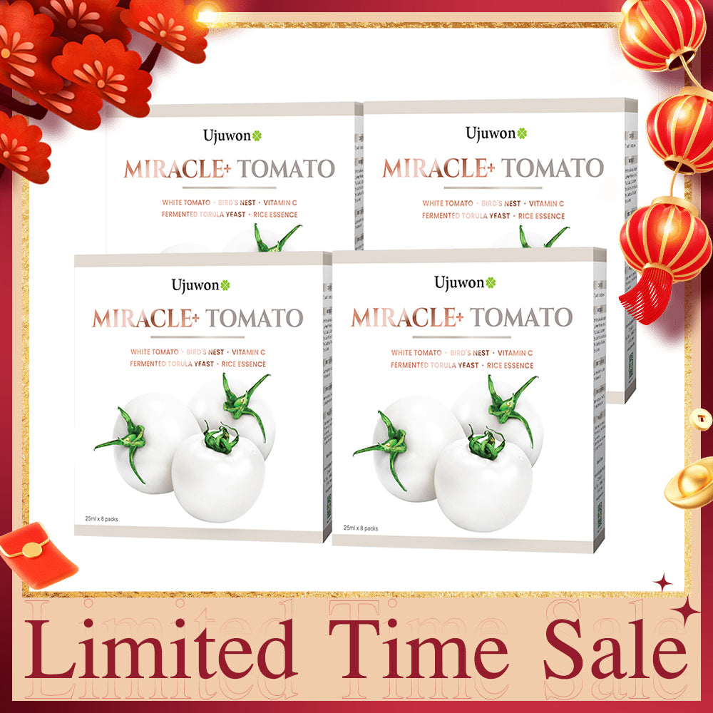 【Bundle Of 4】Ujuwon Miracle+ Tomato Skin Booster 8s x 4 Boxes