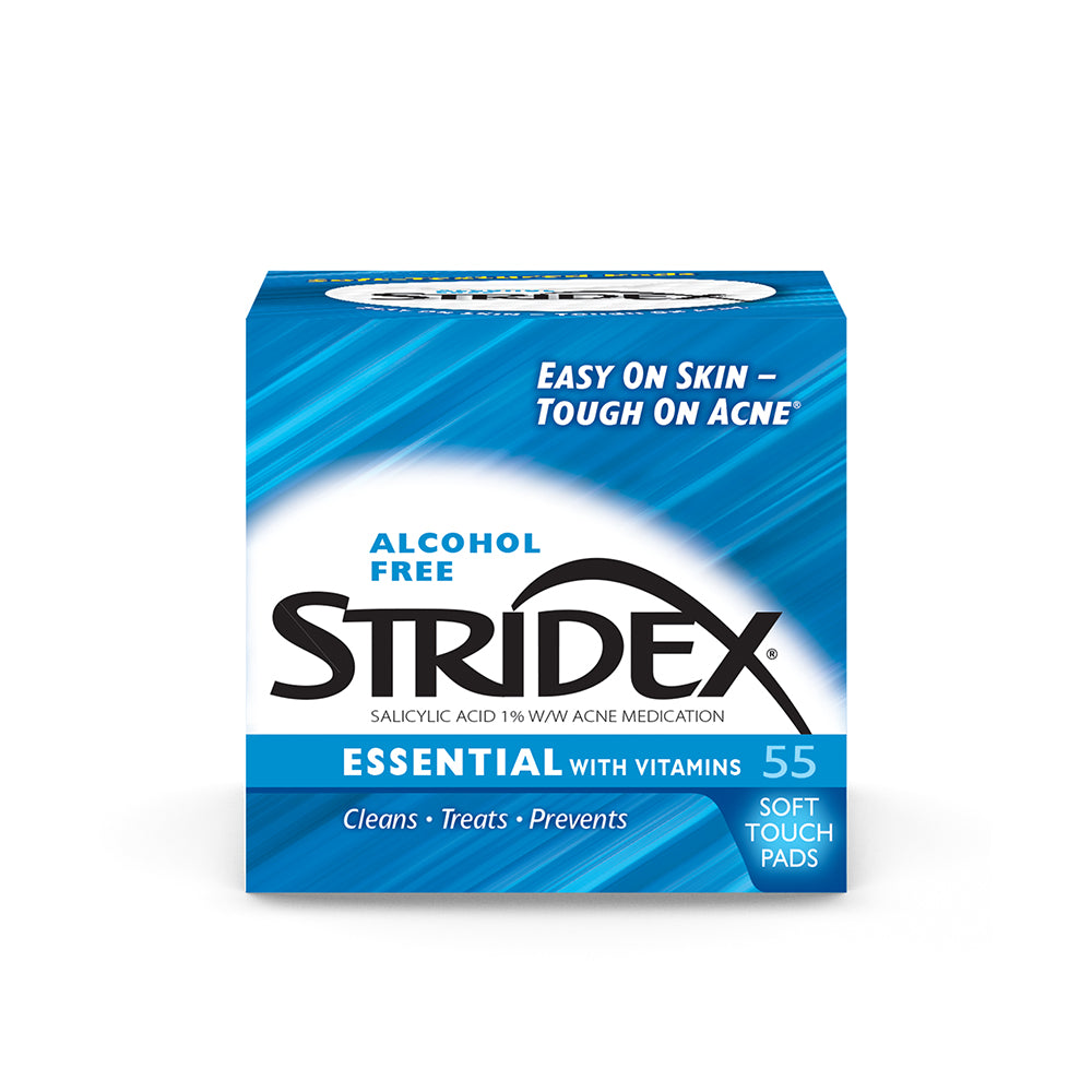 Stridex Essential Pads with Vitamins 55s