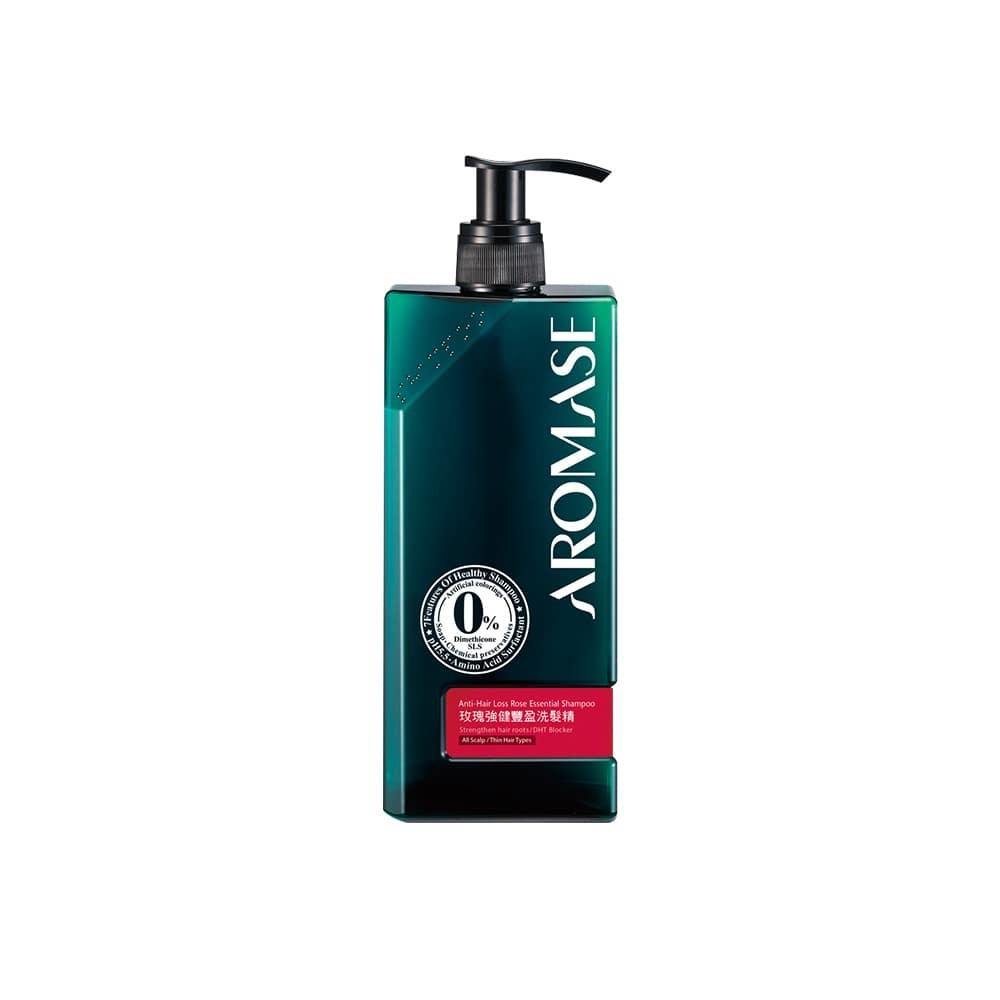 Aromase Anti-Hair Loss Rose Essential Shampoo 400ml - iQueen.sg