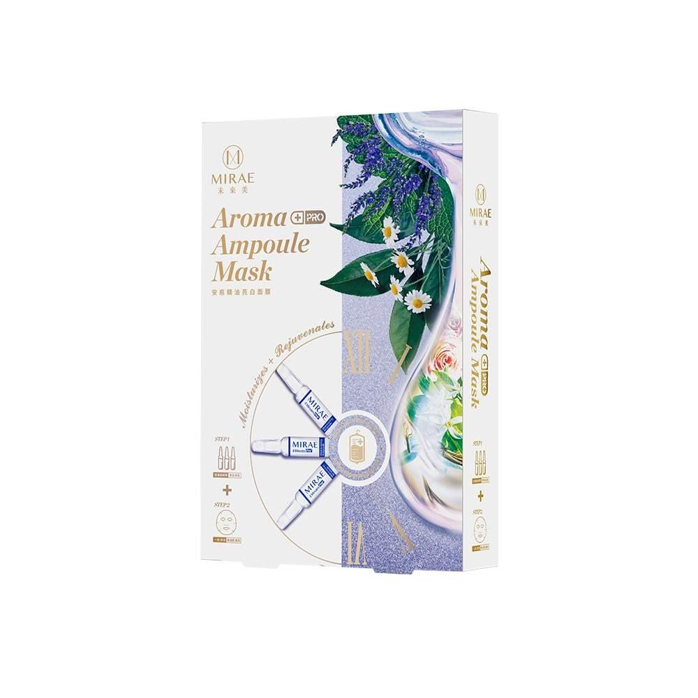 Mirae PRO+ Super Brightening Aroma Ampoule Mask (3 mask+3 Ampoule) - iQueen.sg