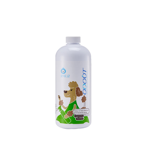 Odout Odor Removing Anti-Bacterial Spray (For Dogs) 500ml / Refill 1000ml / Refill 4000ml